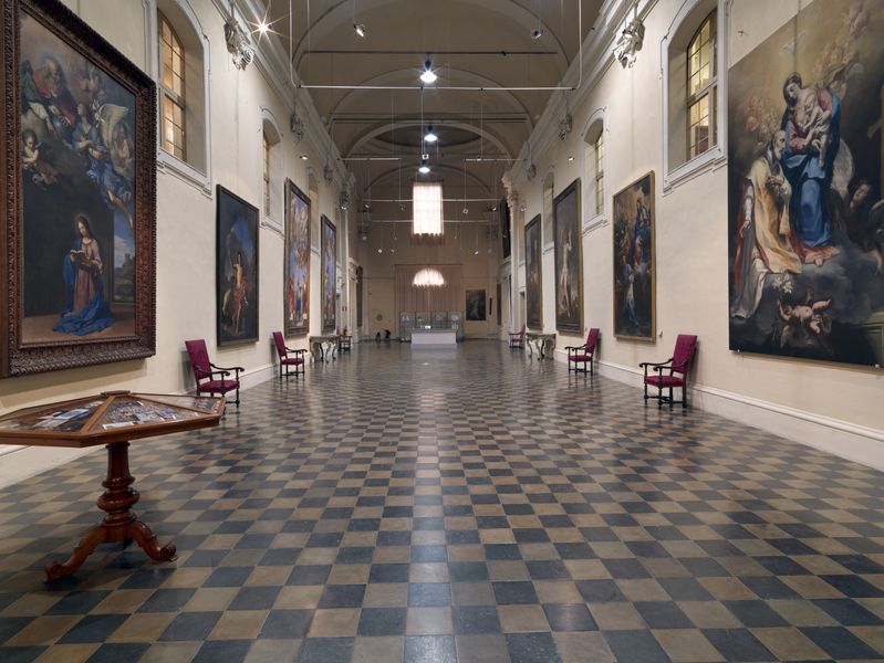 Palazzo del Merenda, Pinacoteca, Salone I (foto G. Sabatini, Forlì)